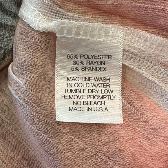 Cover Charge-Swimsuit Coverup-Lace & Fringe on sleeves & hem-EUC-Sz Small - Picture 5 of 5